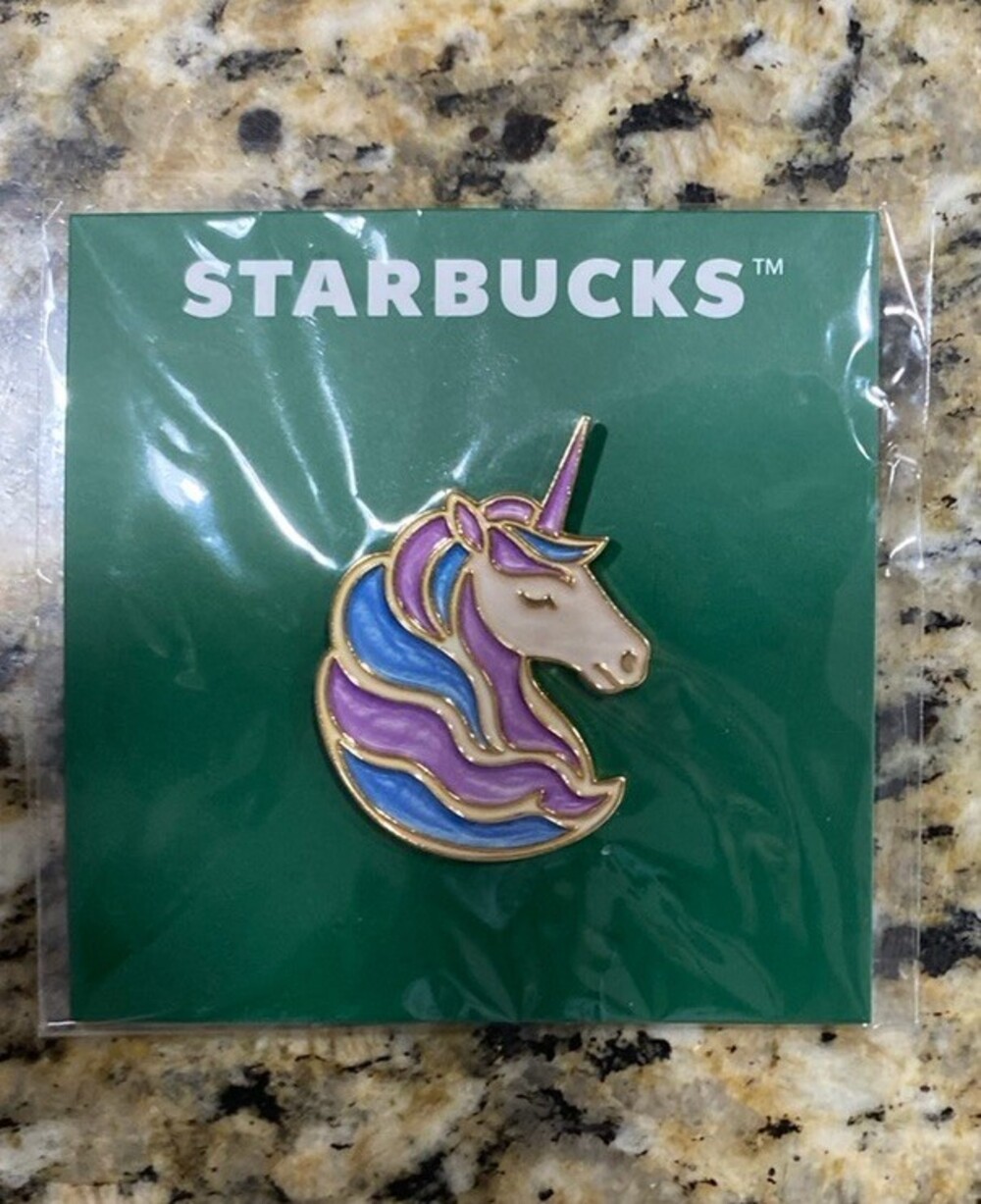 Sealed Starbucks 2026 Unicorn Frappuccino Pin